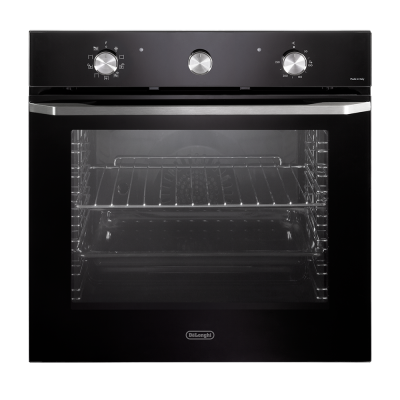 תנור בנוי 74 ליטר  60 ס"מ פאנל זכוכית שחורה DeLonghi NSM7NL