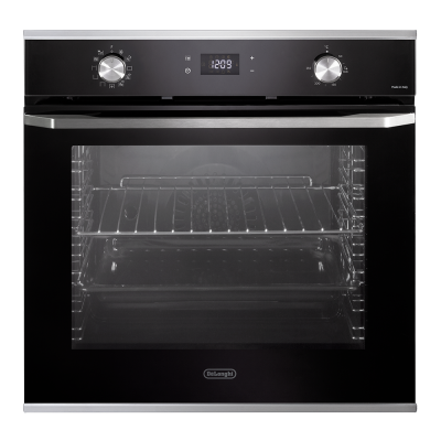 תנור בנוי 74 ליטר 60 ס"מ פאנל זכוכית שחורה DeLonghi NSM11NL-IL