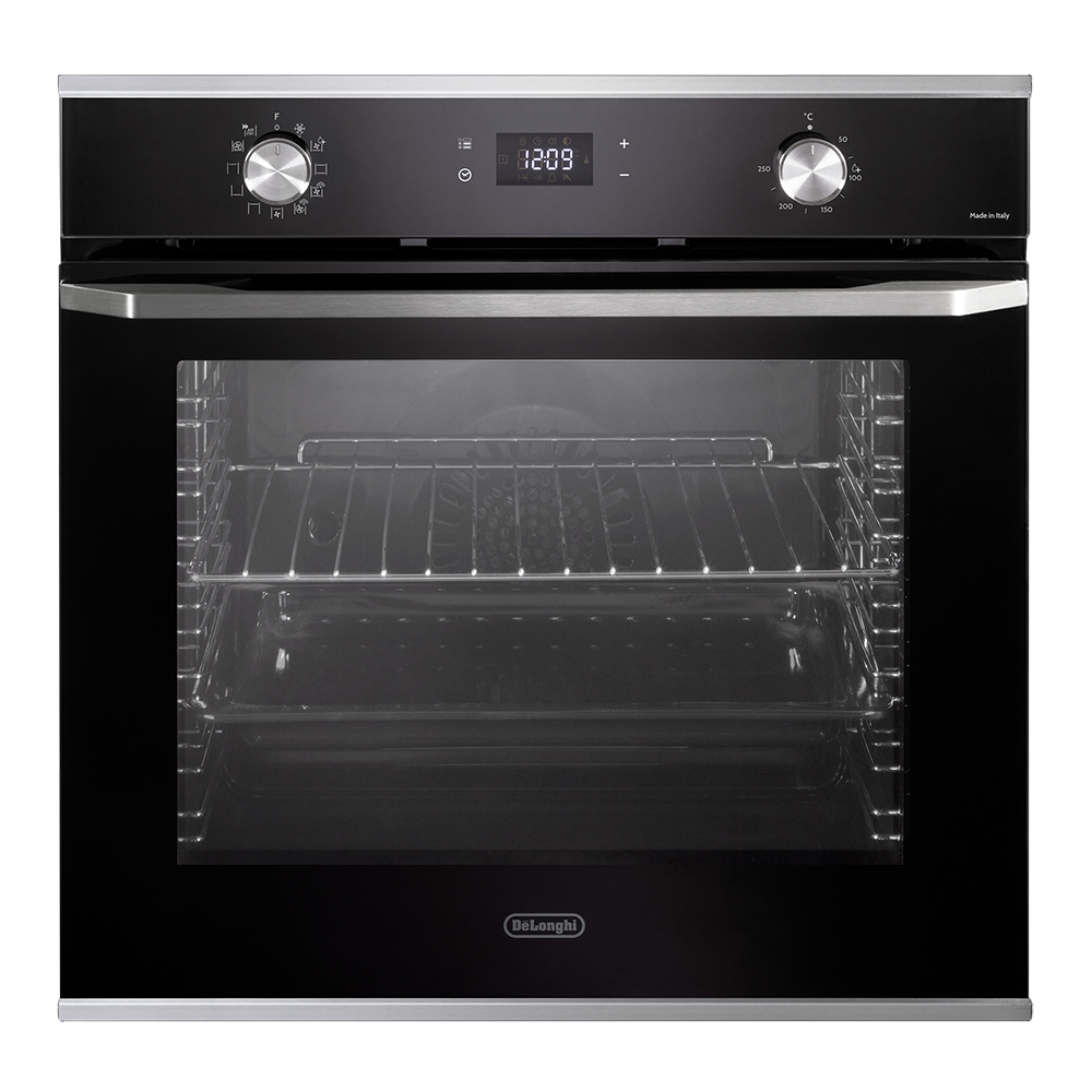 תנור בנוי 74 ליטר 60 ס"מ פאנל זכוכית שחורה DeLonghi NSM11NL-IL