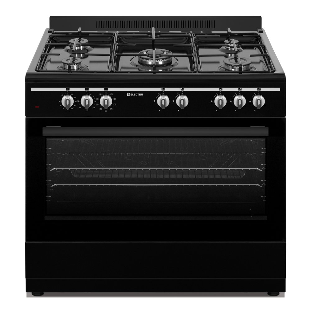 תנור אפייה משולב 90 ס"מ שחור דגם ELECTRA 9060