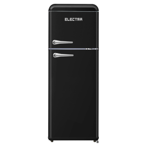 מקרר מקפיא עליון רטרו 208 ליטר Electra ELR210BL - גימור שחור אחריות ע"י היבואן הרשמי  Mark Shop