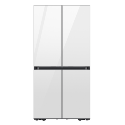 מקרר 4 דלתות 648 ליטר Samsung BeSpoke RM70F63REW Kitchen Fit - צבע לבן אחריות ע"י סמסונג ישראל