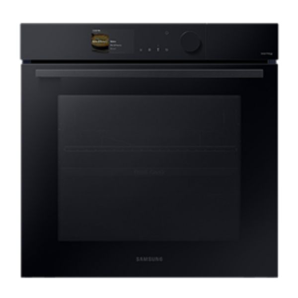 תנור אפייה בנוי Air Fry Dual Cook פירולטי 76 ליטר Samsung NV7B6675CCK - גימור שחור אחריות ע"י סמסונג ישראל