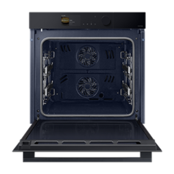 תנור אפייה בנוי Air Fry Dual Cook פירולטי 76 ליטר Samsung NV7B6675CCK - גימור שחור אחריות ע"י סמסונג ישראל – תמונה 2