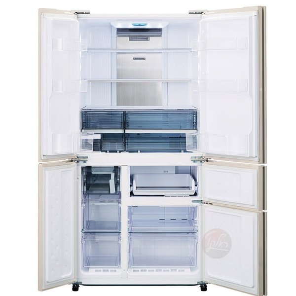 מקרר 5 דלתות 668 ליטר Sharp SJ-9630-BG מאושר לשימוש בשבת ובמועד ע"י מכון צומת - גימור בז' אחריות ע"י היבואן הרשמי – תמונה 2
