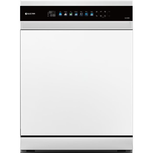 מדיח כלים רחב 14 מערכות כלים Electra EL10390W - גימור לבן אחריות ע"י היבואן הרשמי