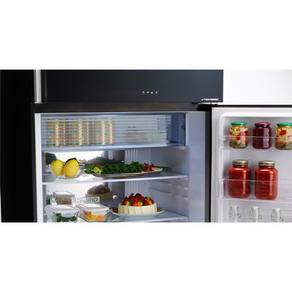 מקרר מקפיא עליון 556 ליטר נטו Sharp SJ-3655-BK עם התקן שבת מובנה - גימור שחור אחריות ע"י היבואן הרשמי – תמונה 4