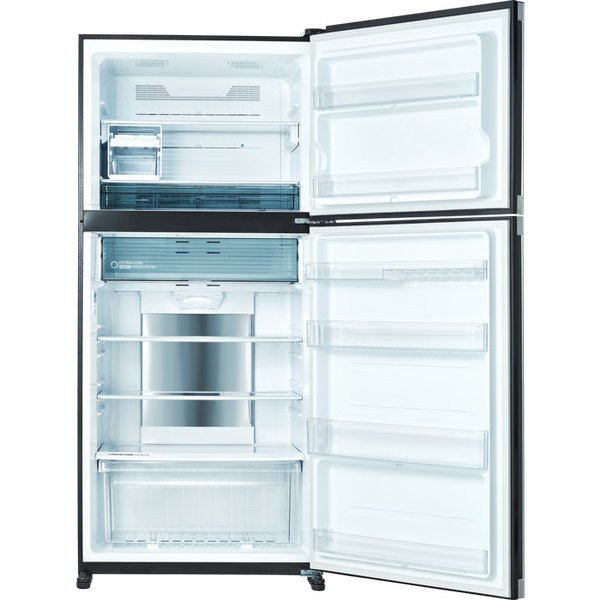 מקרר מקפיא עליון 556 ליטר נטו Sharp SJ-3655DS עם התקן שבת מובנה - גימור נירוסטה מושחרת אחריות ע"י היבואן הרשמי – תמונה 4