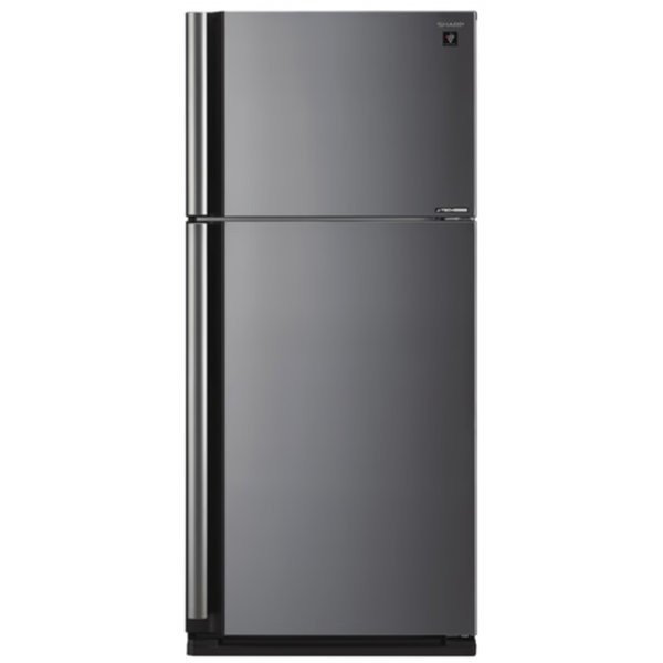 מקרר מקפיא עליון 550 ליטר Sharp SJ-ERN70DSL - צבע נירוסטה אחריות ע"י היבואן הרשמי