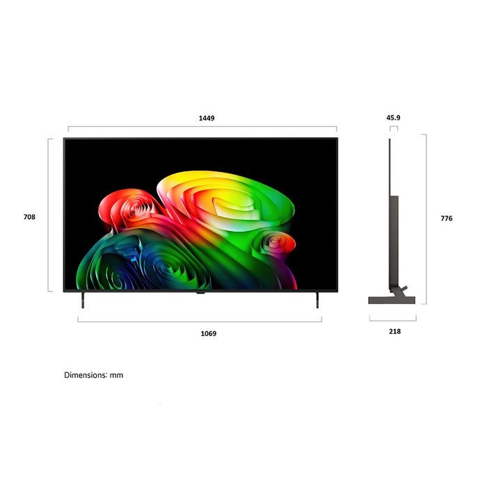 טלוויזיה "65 חכמה LG OLED ברזולוציית 4K דגם: OLED65B66LA – תמונה 2