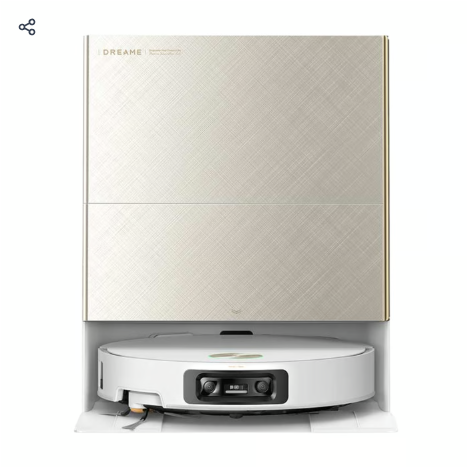 שואב אבק מקרצף רובוטי Dreame X60 Ultra Complete - צבע לבן שלוש שנות אחריות ע"י היבואן הרשמי