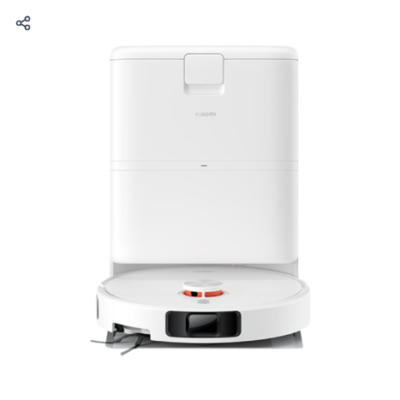 שואב אבק שוטף רובוטי Xiaomi Robot Vacuum H50 Pro EU - צבע לבן שנתיים אחריות ע"י היבואן הרשמי