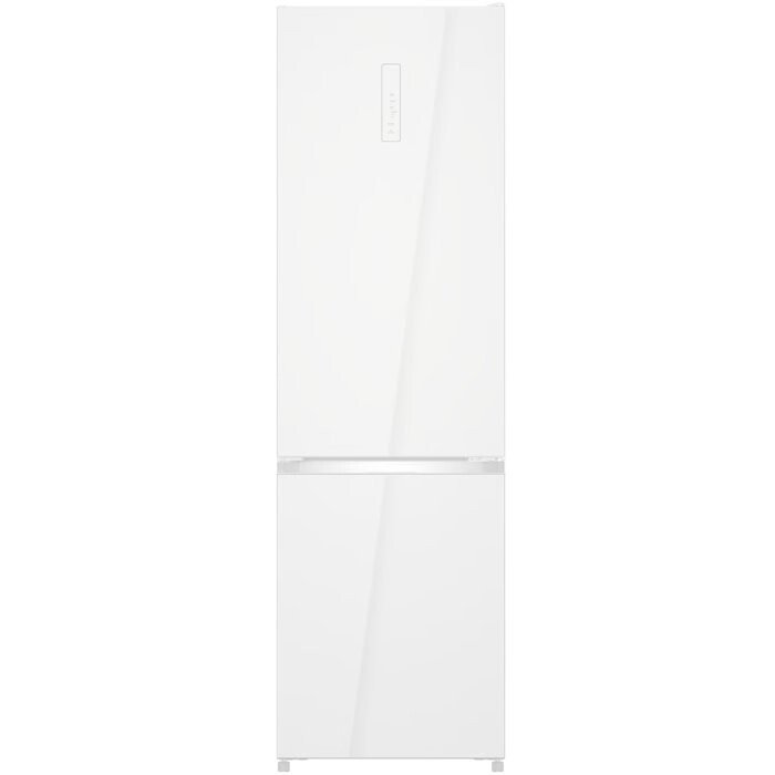 מקרר מקפיא תחתון קו אפס 405 ליטר Kitchen Fit Metal Cooling Electra EL49GW עם מדחס Inverter - גימור זכוכית לבנה